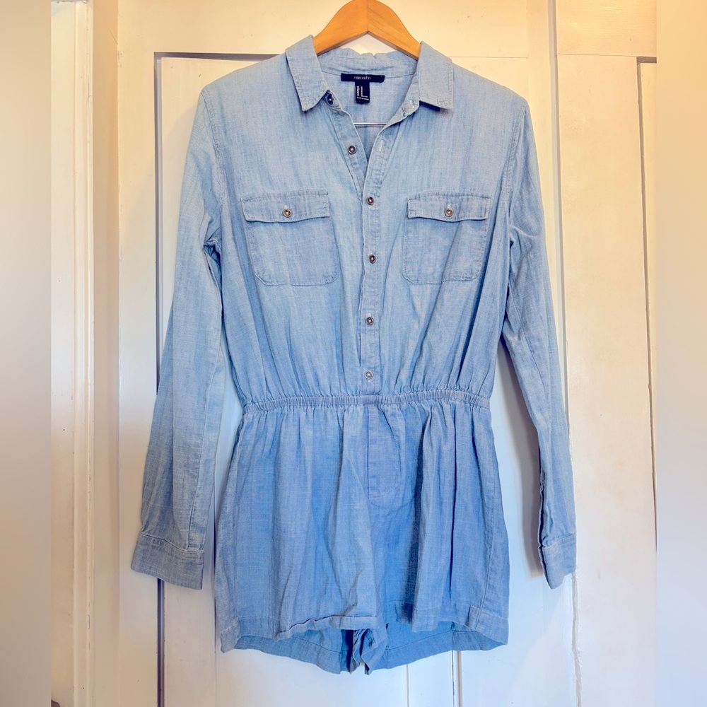 Forever 21 long sleeve romper